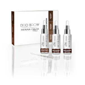 Kit 3 Polveri Henna Color Pro Brow Nails & Beauty