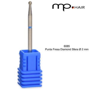 Punta Per Fresa Diamond Sfera Media 2mm - Mp Hair