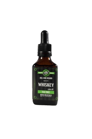 Olio Cura Barba Tea Tree Whiskey 50ml - Bhn