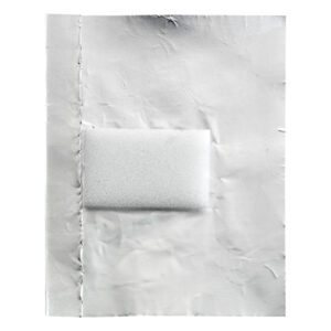 100 Fogli Alluminio Con Tamponi - Peggy Sage