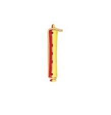 Bigodino Permanente Corto Giallo Rosso