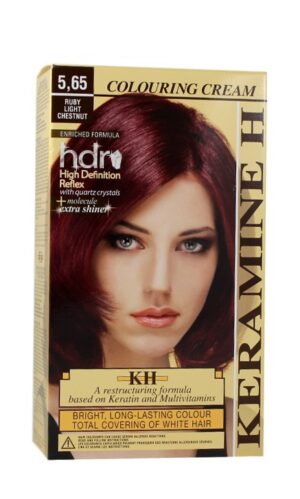 Kh Crema Colorante - Keramine H/5.65 Castano Chiaro Rubino