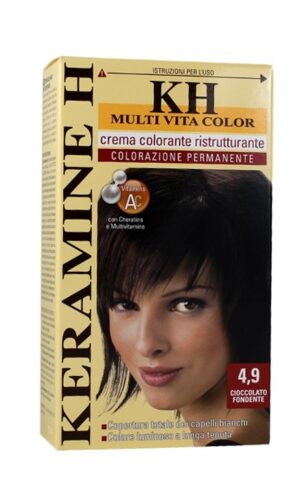 Kh Crema Colorante - Keramine H/4.9 Cioccolato Fondente