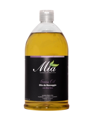 Olio Massaggio Aloe Vera Green 1000 Ml - Mia