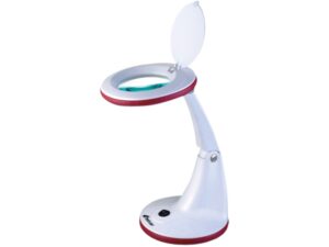 Lampada Da Tavolo Con Lente D'Ingrandimento A 5 Diottrie - Melcap