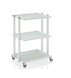 Carrello Estetica Premium 200 3 Ripiani Vetro - Xanitalia