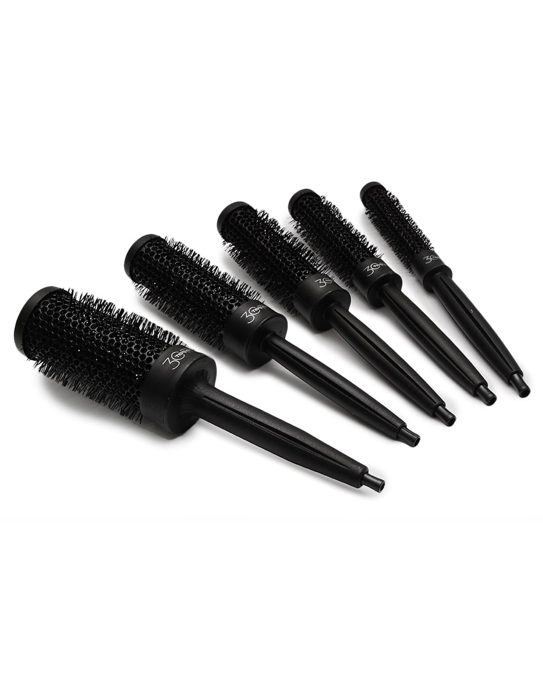 Kit 5 Spazzole Termix Ceramic Nere - Kepro