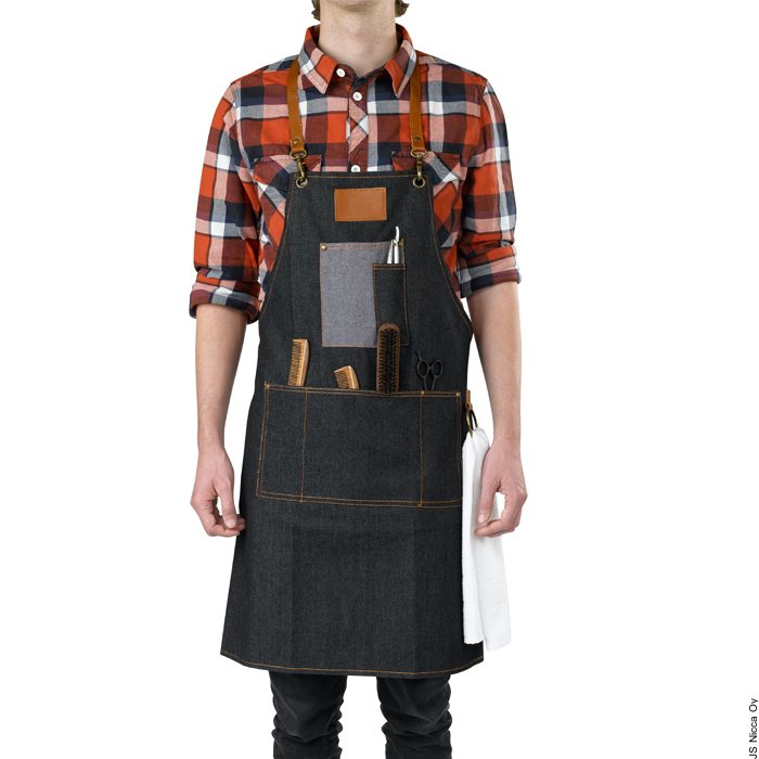 Grembiule Macho Denim Apron Barburys - Sibel