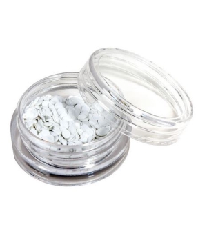 Glitter Paillette Per Unghie - Peggy Sage/White Confetti