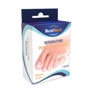 Separatore In Gel Per 3 - 4 - 5 Dito Del Piede 1 Pz Tecniwork