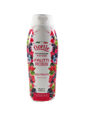 Bagnoschiuma Ai Frutti Rossi 500 Ml - Parisienne