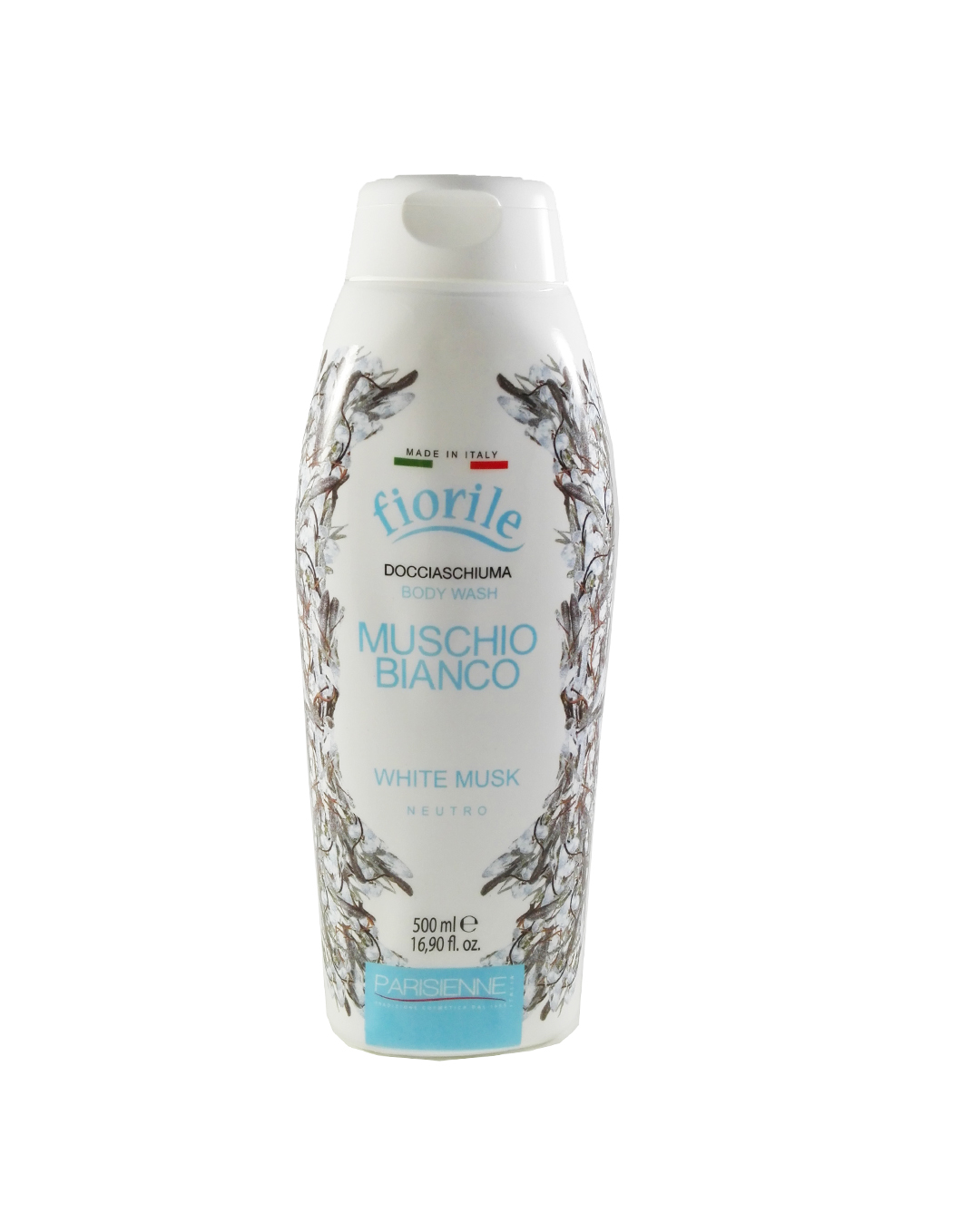 Bagnoschiuma Al Muschio Bianco 500 Ml - Parisienne