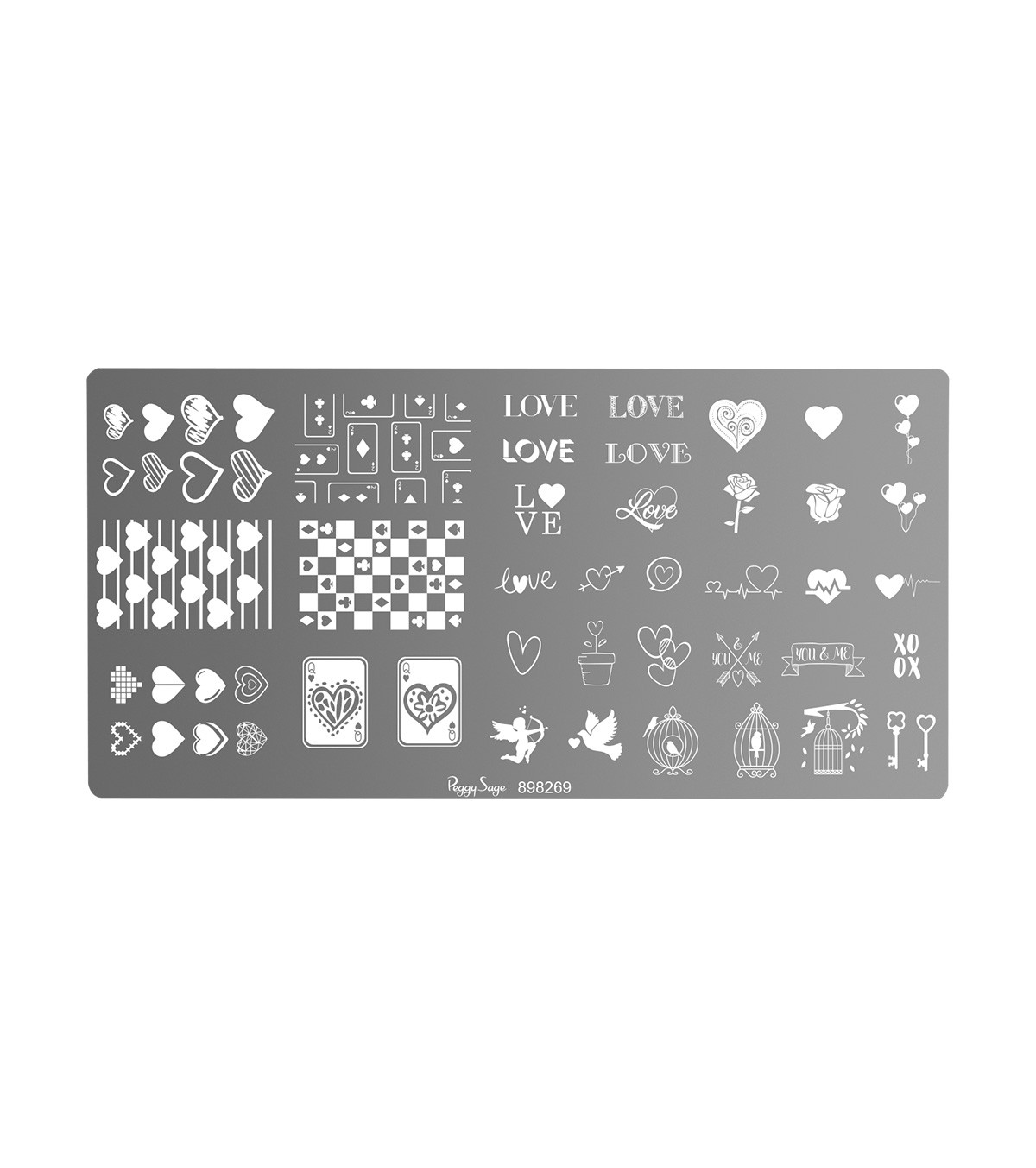 Tavola Di Stamping Nail Art - Peggy Sage/898269
