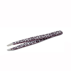 Pinzetta Punta Obliqua Leopardo Tecniwork