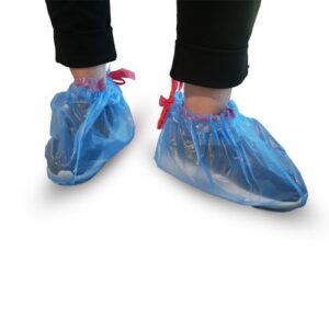 Copriscarpa Monouso Azzurro Chiusura A Laccio 50 Pz - Cpm