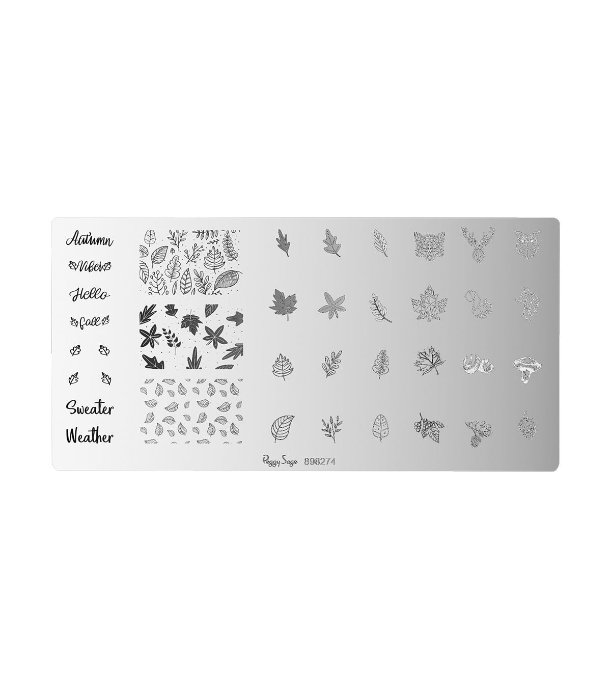 Tavola Di Stamping Nail Art - Peggy Sage/898274