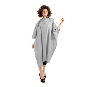 Mantella Taglio Nylon Grigio Con Laccetti Mp Hair