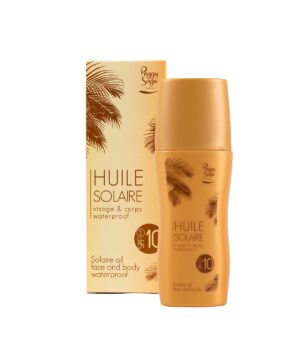 Olio Solare Viso E Corpo Protezione 10spf Waterproof Peggy Sage