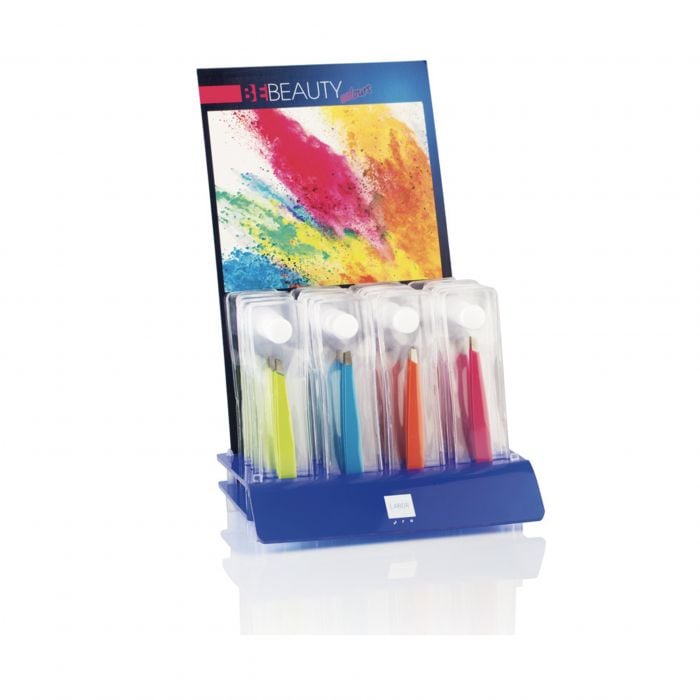 Expo Pinzette Oblique Tinta Unita Be Beauty 24pz - Labor