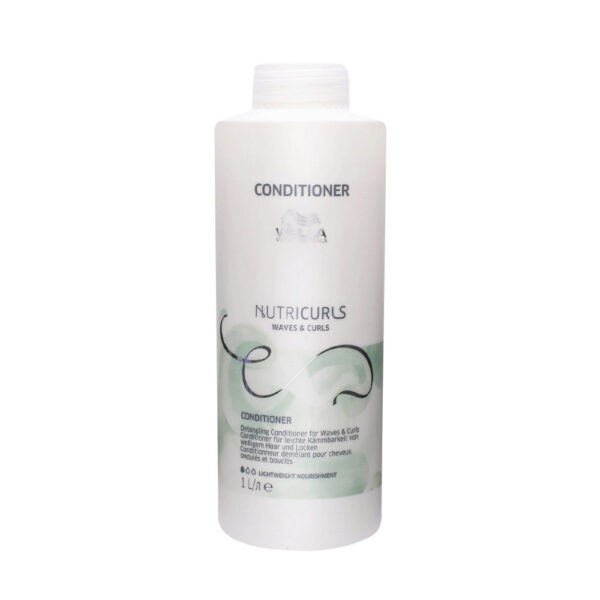 Balsamo Per Capelli Ricci E Ondulati Nutricurls Waves E Curls 1000ml Wella