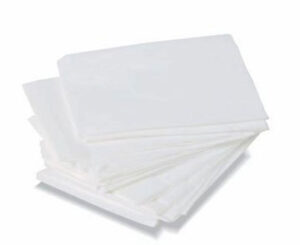 Mantelle Monouso Colore 84x112cm 30 Pz Bianca - Tessiltaglio