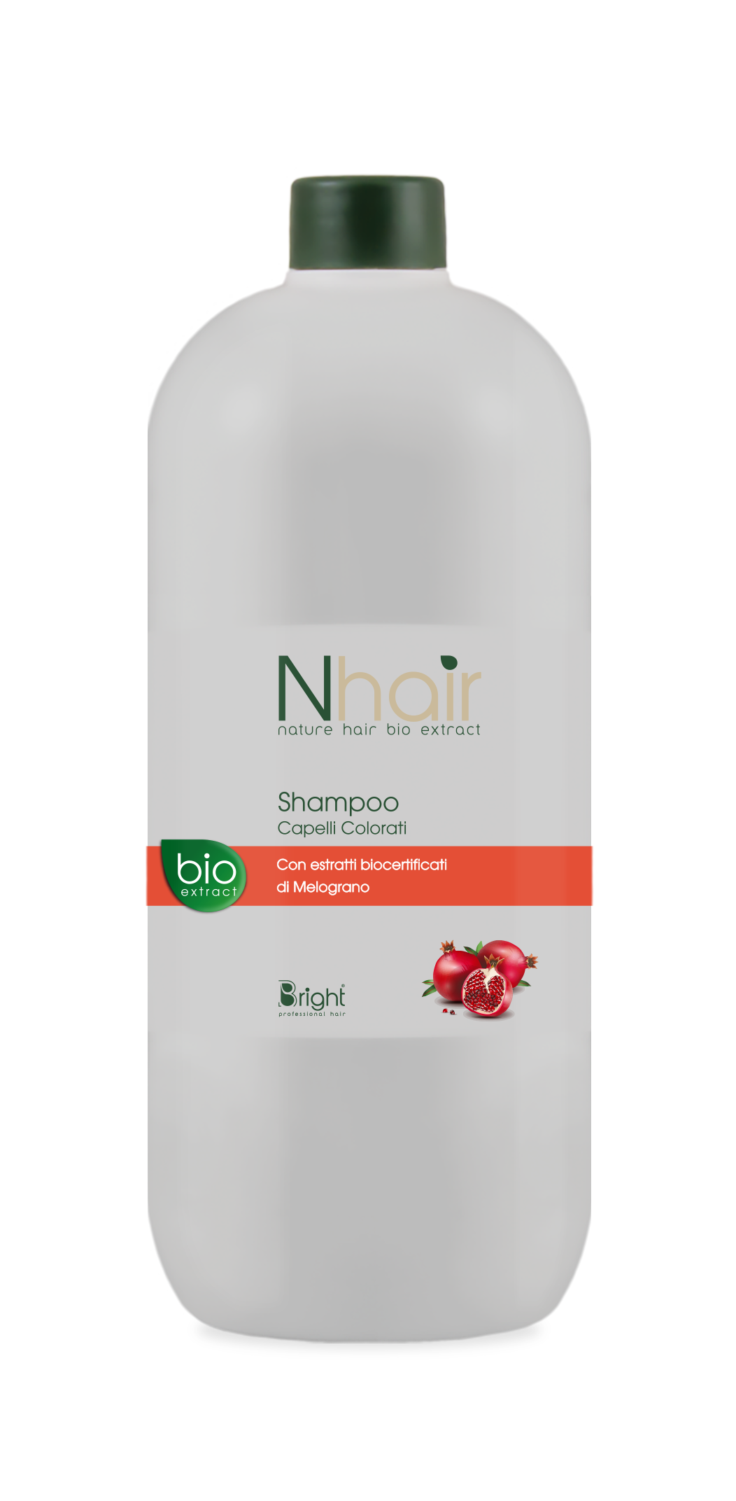 Shampoo Per Capelli Colorati Melograno 1lt Nhair - Melcap