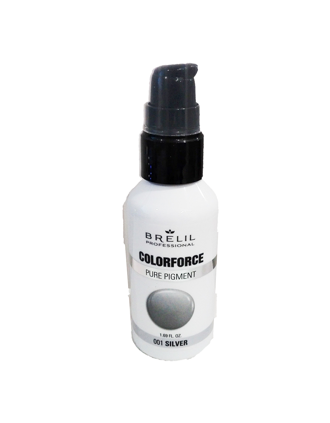 Colorforce Pure Pigment 50 Ml - Brelil/001 Silver
