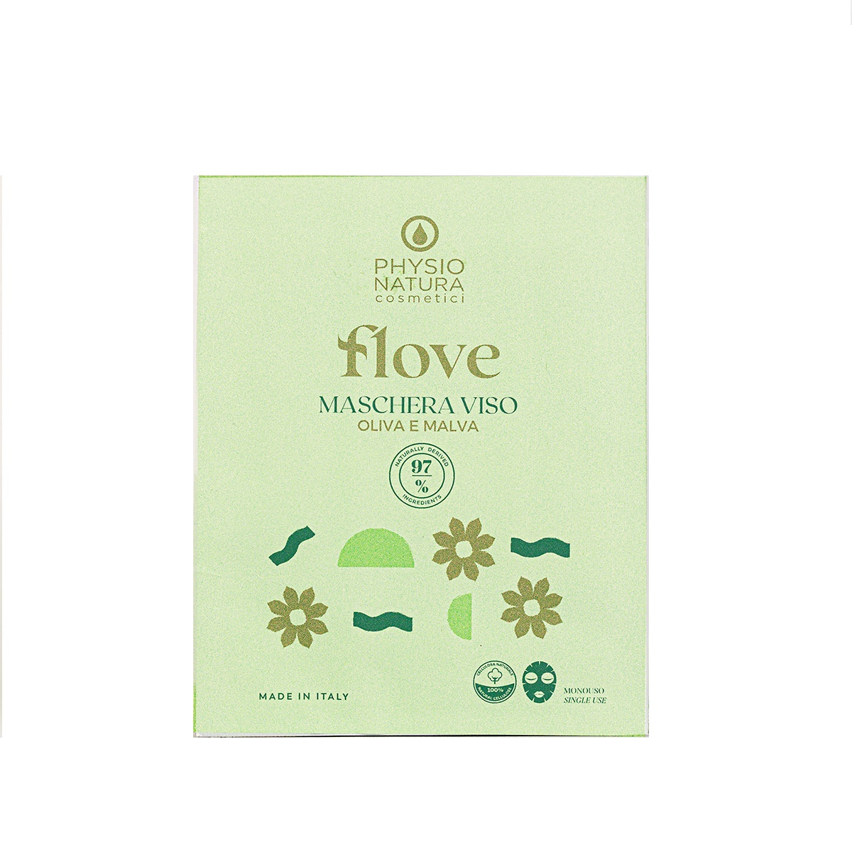 Maschera Viso Olivia E Malva Flove 12gr - Pdt