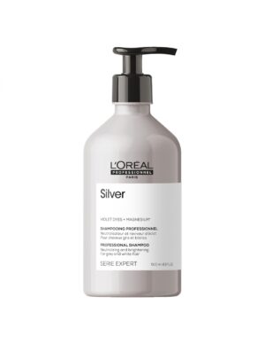 Shampoo Antigiallo Per Capelli Bianchi Silver Serie Expert 500ml L'Oreal