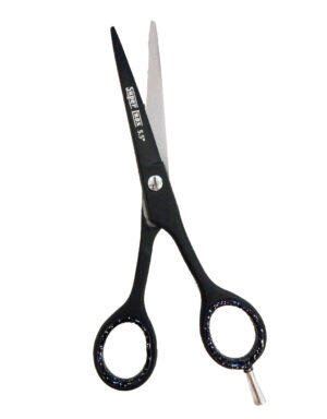 Forbici Taglio Japan Inox 5.5" Nera - Real Beauty