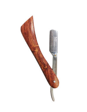 Rasoio Acciaio Ventaglio Manico Legno + Lame Astra - Real Beauty