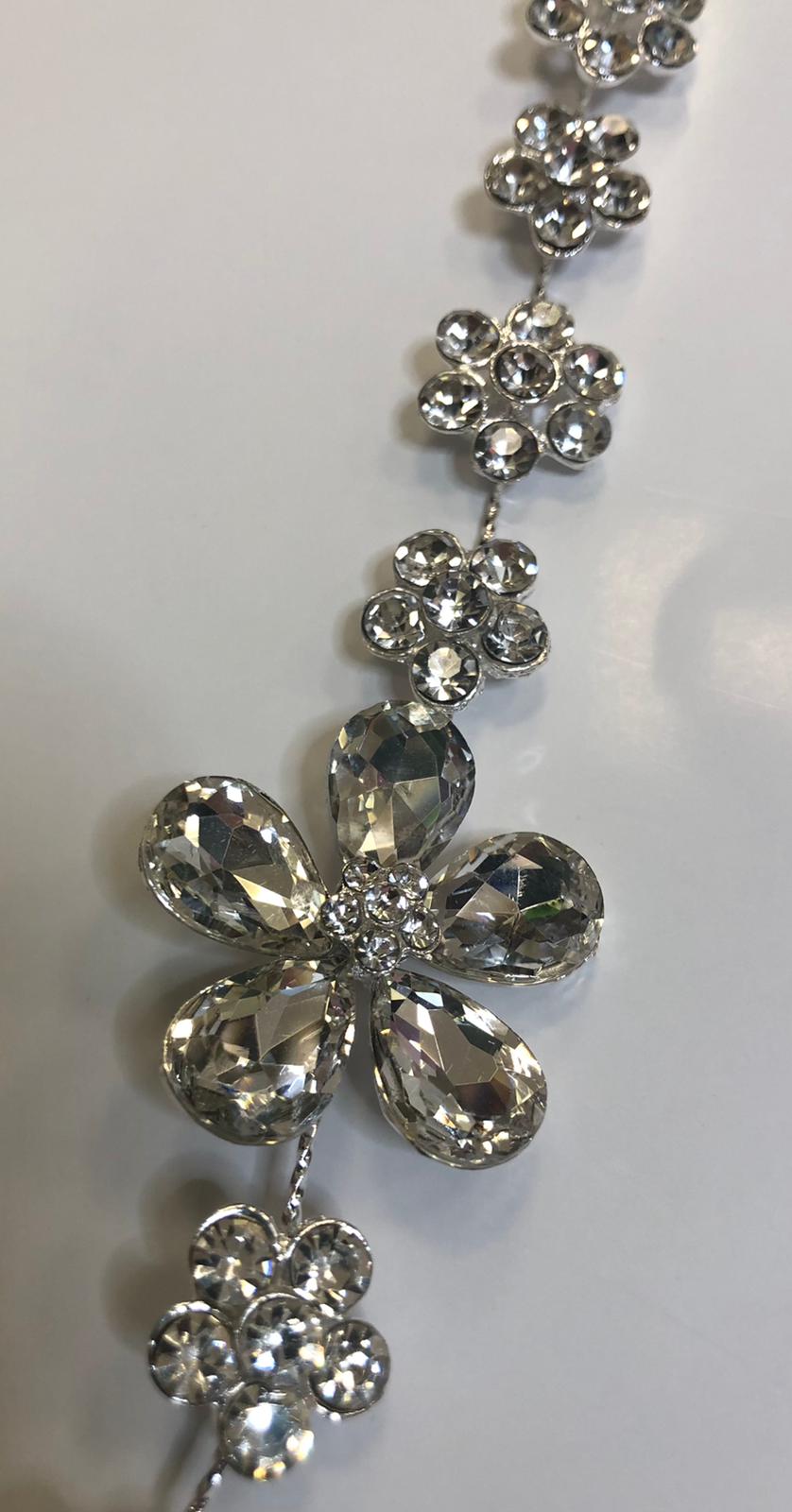 Decorazione A Intreccio Pietre Fiore Crystal- Absolute Beauty