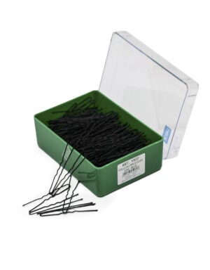Box Forcine Invisibili Ondulate Lunghe Labor/N Nero