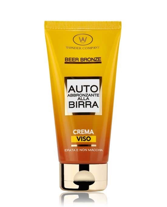Crema Autoabbronzante Viso alla Birra 75ml - Wonder Company