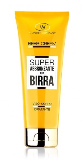 Crema Super Abbronzante alla Birra Viso Corpo 100ml - Wonder Company