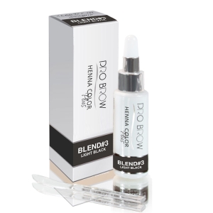 Polvere Henna Color Pro Brow 10gr Nails & Beauty/Blend #3 Light Black