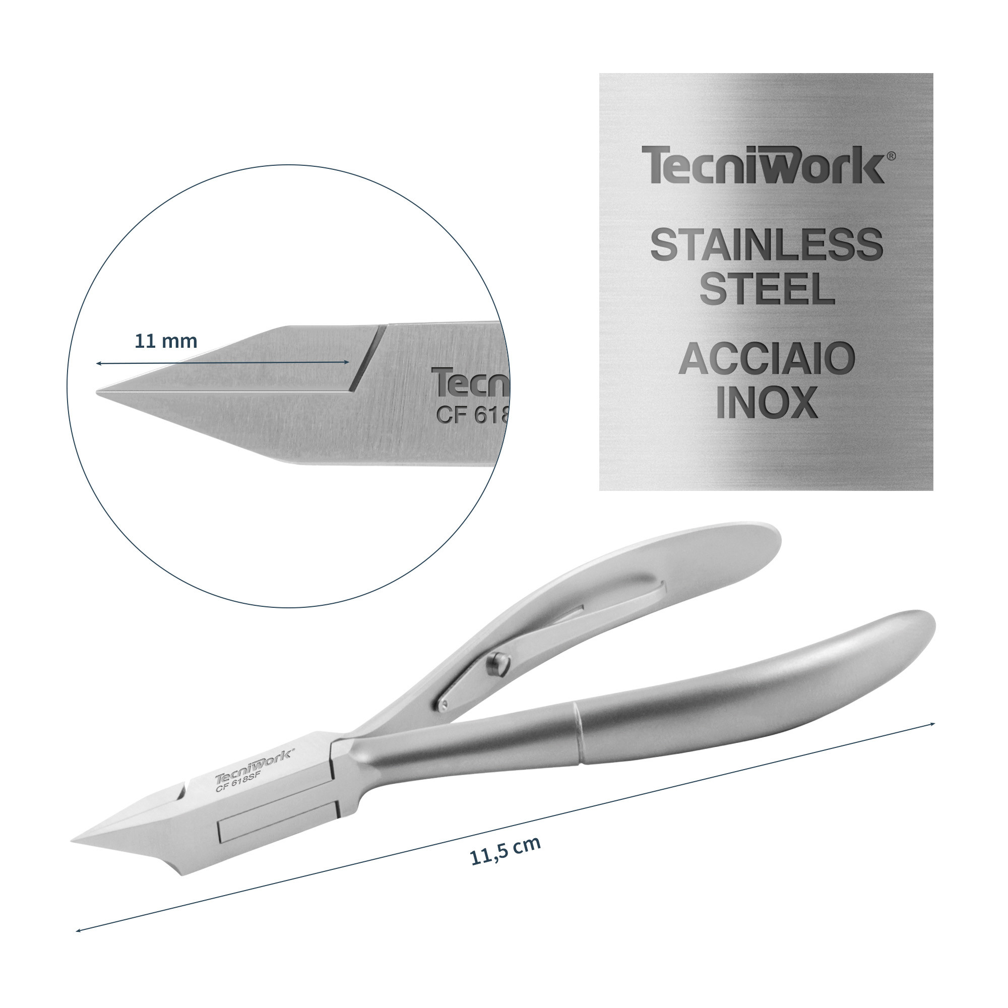 Tronchese Taglio Retto 11 Mm - Tecniwork - immagine 3