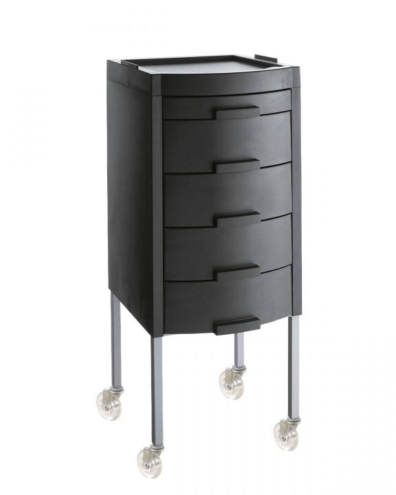 Carrello Parrucchiere Manhattan Nero Con Speedy - Uki