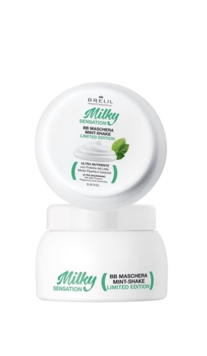 Maschera Ultra Nutriente Bb Mint Shake Milky Sensation 250 Ml - Brelil