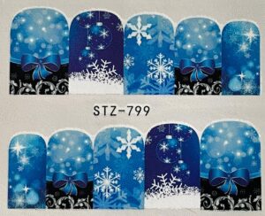 Water Decals Decorazioni Per Unghie Mangre'/Ns23 Let It Snow