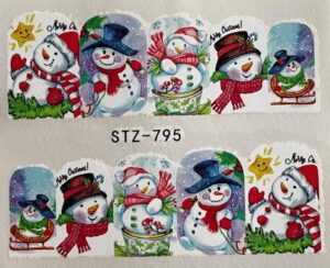 Water Decals Decorazioni Per Unghie Mangre'/Ns28 Happy Days