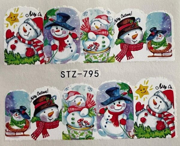 Water Decals Decorazioni Per Unghie Mangre'/Ns28 Happy Days