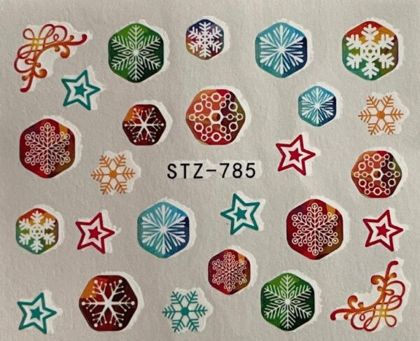 Water Decals Decorazioni Per Unghie Mangre'/Ns34 Red Style