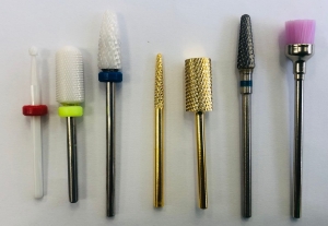 Set Punte Professionali Per Fresa 7 Pz- Fornails