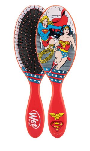 Spazzola Scioglinodi  Wet Brush Dc Comics  Wonder Woman E Supergirl - Idra