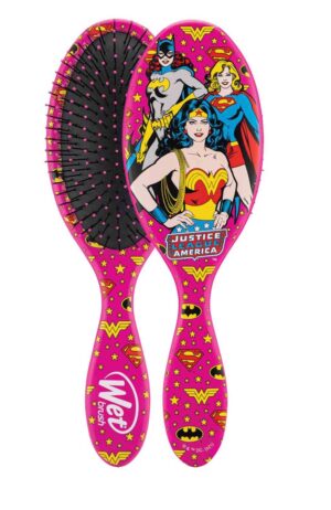 Spazzola Scioglinodi  Wet Brush Dc Comics  Wonder Woman Bat Girl E Supergirl