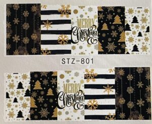 Water Decals Decorazioni Per Unghie Mangre'/Ns33 Christmas Holidays
