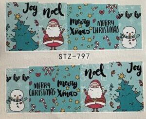 Water Decals Decorazioni Per Unghie Mangre'/Ns47 Letter To Santa