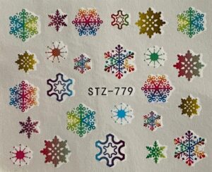 Water Decals Decorazioni Per Unghie Mangre'/Ns42 Snowball