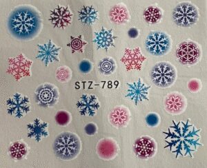 Water Decals Decorazioni Per Unghie Mangre'/Ns19 Sweet Snowman